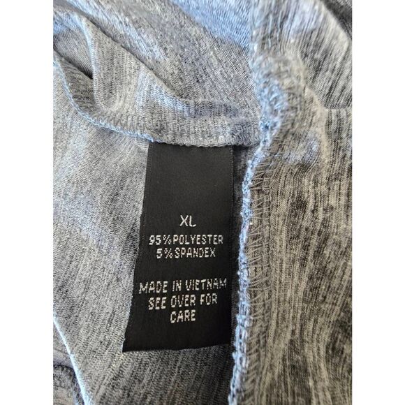 B Design Top Sz XL Gray beaded - Picture 6 of 7